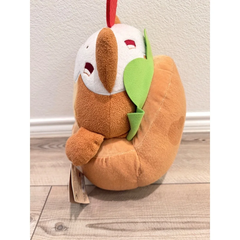 Disney Munchlings Street Food Fusion Chip Falafel Pita Pocket Plush NWT 15'